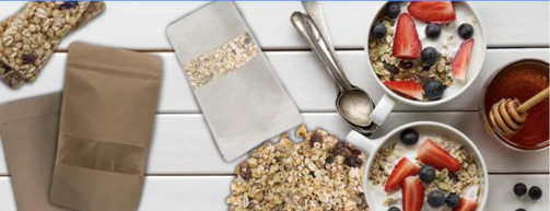 Superfood Packaging such as Flat Bottom Bag and Doypack - Resealable Pouch