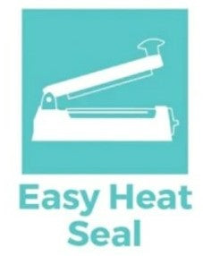 Heat Sealable Resealable Stand Up Pouches