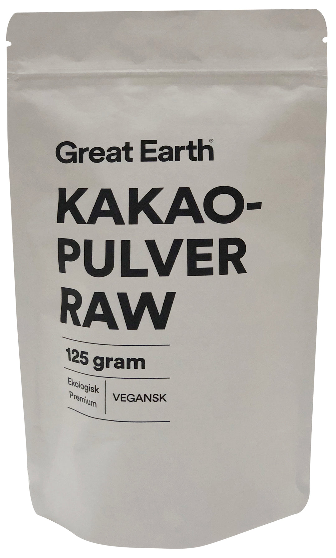 Custom Printed White Kraft Aluminium Stand Up Pouch