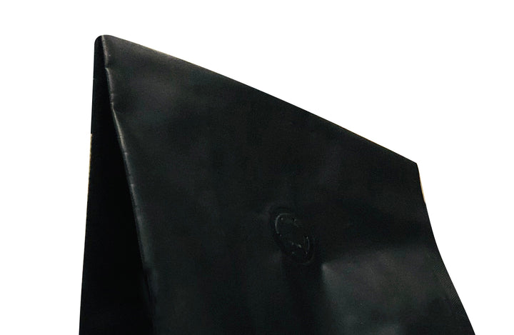 BLACK MATT OPP SIDE GUSSET BAGS